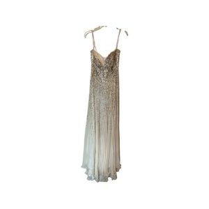 Sherri hill embellished sequin gown